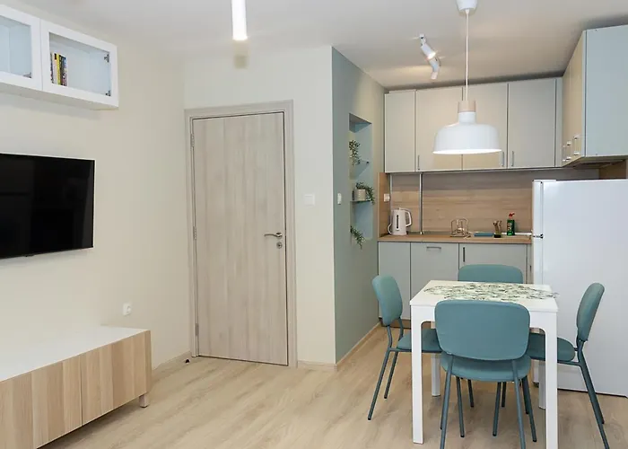 Апартамент The Blue - 1bd With A Cozy Balcony By Flat Mаnager *